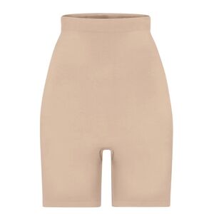 SKIMS Size Large Seamless Sculpt High Waisted Above The Knee Shaping Short- Mica